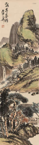 蒲华 (1832-1911) 溪亭晏语