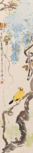 汪曾祺 (1920-1997) 鸟声入画图