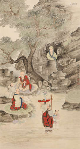 陈缘督 (1902-1967) 佛像