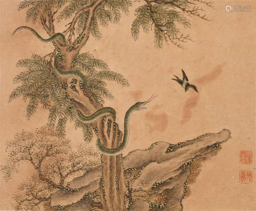 马元驭 (1669-1722) 蛇