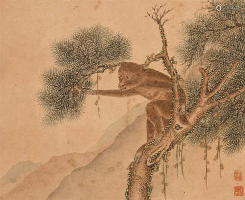 马元驭 (1669-1722) 猴