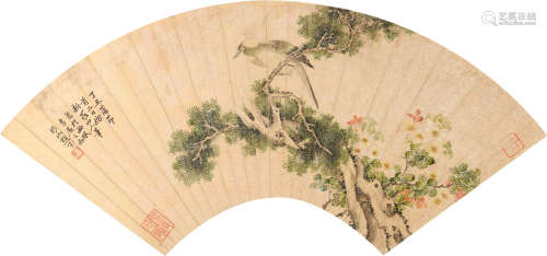 居廉 (1828-1904) 花鸟
