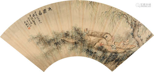 王大凡 (1888-1961) 渔乐图