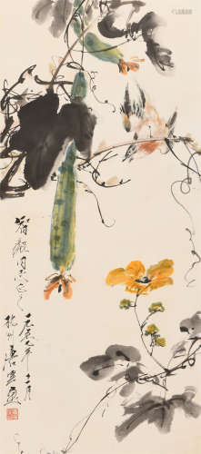 唐云 (1910-1993) 花果图