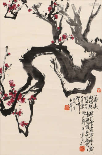 于希宁 (1913-2007) 红梅