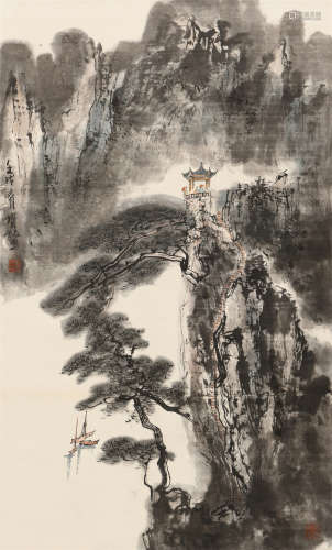 刘宝纯 (b.1932) 山水