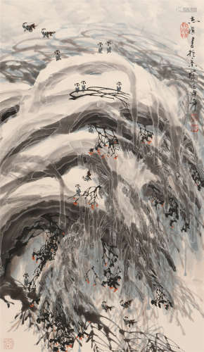 于志学 (b.1935) 雪景图