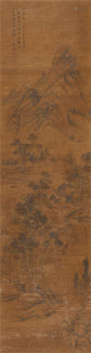 吴伟业 (1609-1672) 云峰入画图