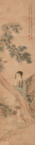容祖椿 (1874-1942) 仕女