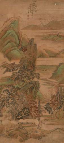 王翚 (1632-1717) 牧马图