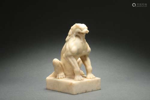 Chinese White Marble Animal汉白玉兽