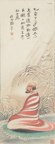 Buddha Painting, Zhang Daqian张大千 缠佛图