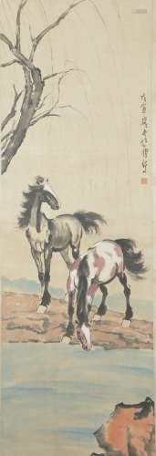 Horse, Xu Beihong徐悲鸿 马