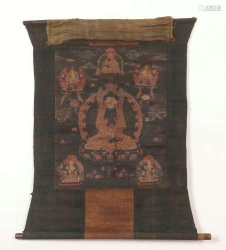 Buddha Image Thangka, Ming Dynasty明代 佛像唐卡