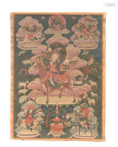 Buddha Image Thangka, Ming Dynasty明代 佛像唐卡