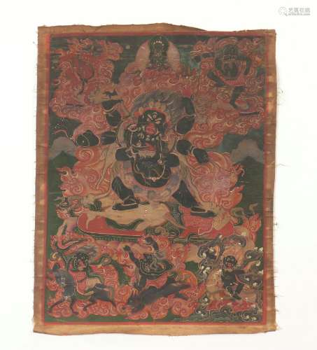 Buddha Image Thangka, Ming Dynasty明代 佛像唐卡
