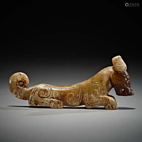 Western Zhou Dynasty of China, Hetian Jade Beast