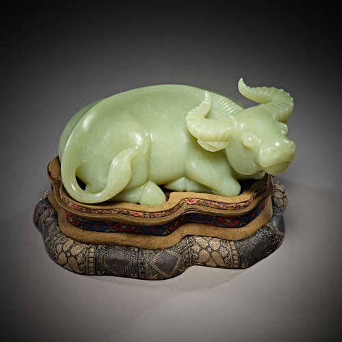 Qing Dynasty of China,Hetian Jade Cattle
