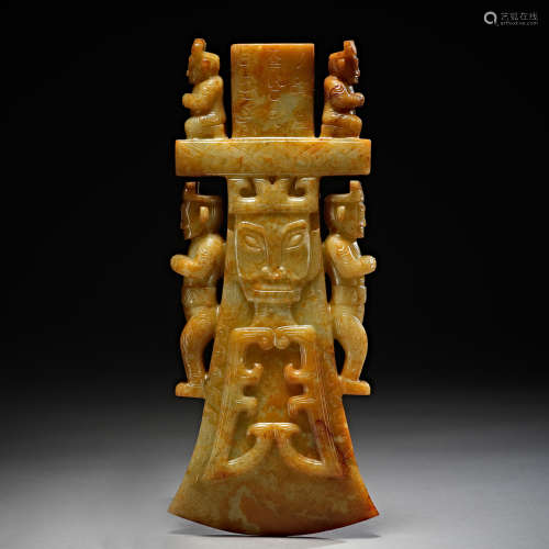 Western Zhou Dynasty of China, Hetian Jade Axe