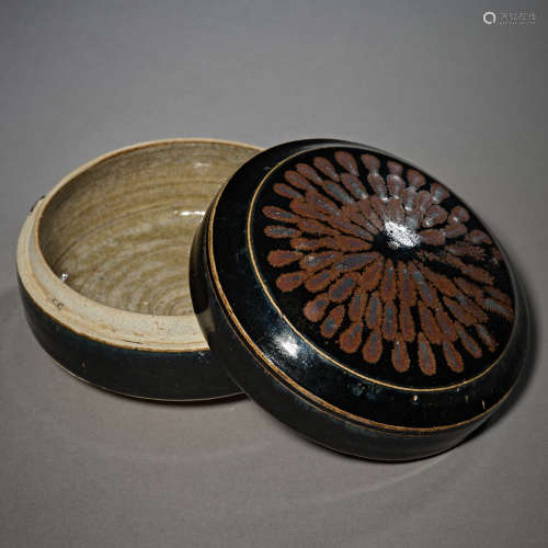 Song Dynasty of China,Black Glaze Kiln Changed Box