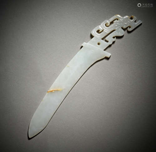 Western Zhou Dynasty of China, Hetian Jade Knife
