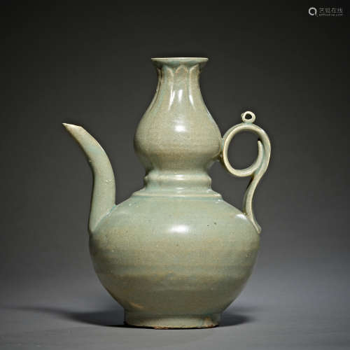 Song Dynasty of China,Yue Kiln Gourd Bottle