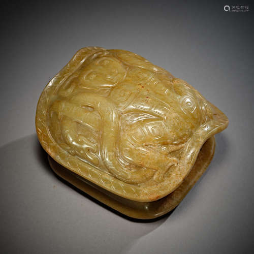 Shang Dynasty of China, Hetian Jade Turtle Shell