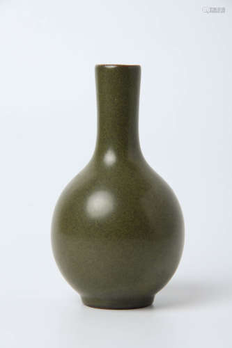Tea-Dust Glaze Globular Vase