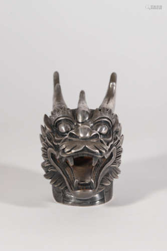 Silver Head of Dragon