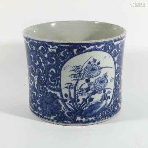 Period Of Kangxi Blue And White Porcelain 