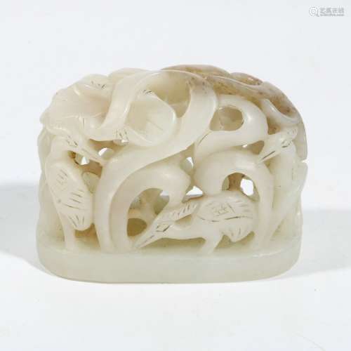 Jade Cover Of Furnace, China