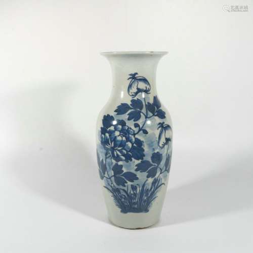Blue And White Porcelain Bottle, China