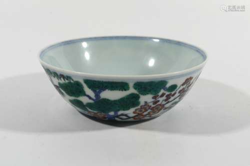 Doucai Porcelain Dish, China