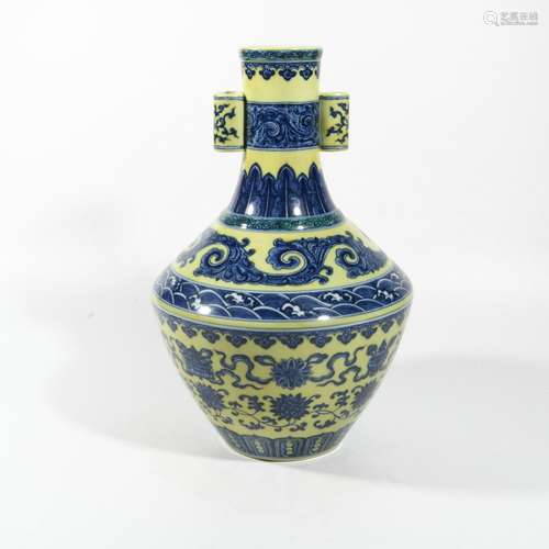 Blue And White Porcelain Bottle, China