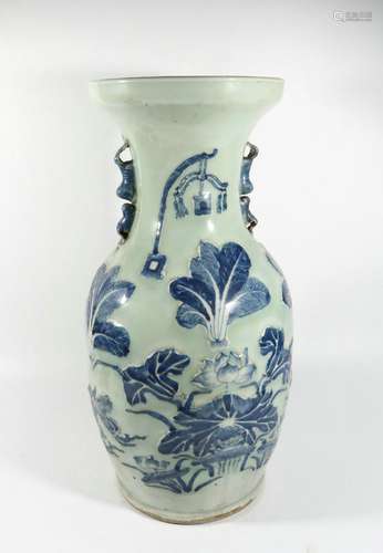 Blue And White Porcelain Bottle, China