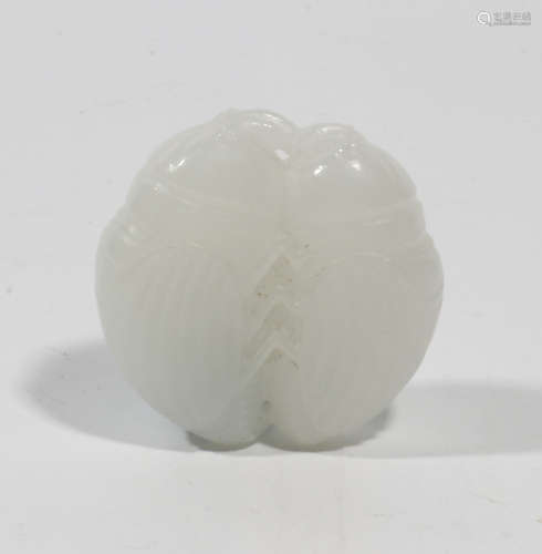 White Jade Ornament, China