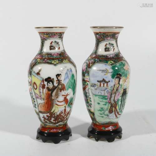 Famille Rose Porcelain Small Bottle, China