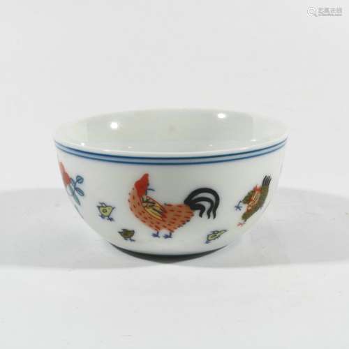 Doucai Porcelain Cup, China