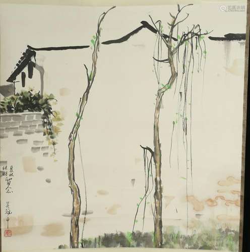 Chinese Hanging Scroll Painting