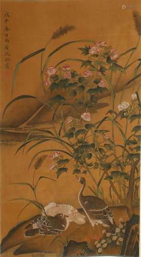 Chinese Hanging Scroll Painting