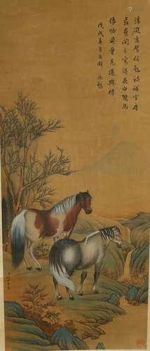 Chinese Hanging Scroll Painting