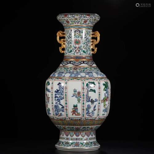 A Doucal Porcelain Vase