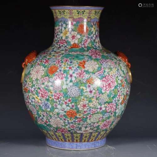 A Fencai Porcelain Vase