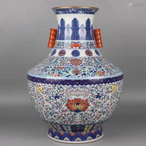 A Doucai Porcelain Vase