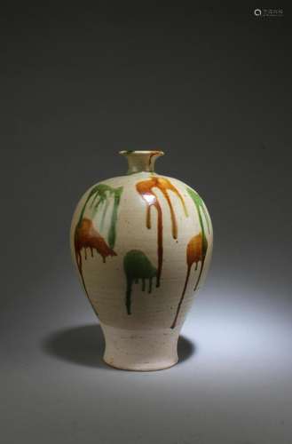 A Tang SanCai Pottery Vase