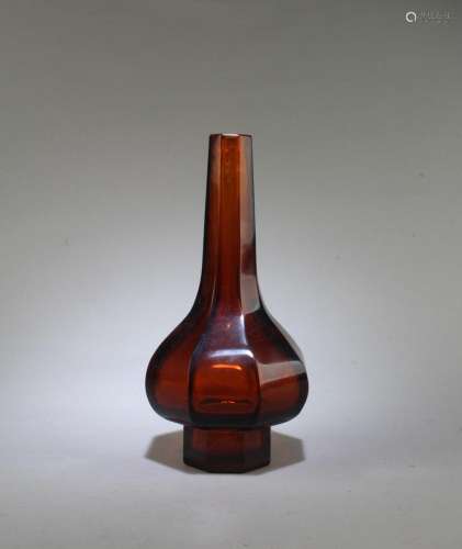 A Peking Glass Vase