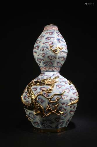 Chinese Porcelain Double Gourd Vase