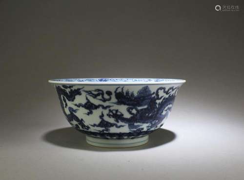 A Blue & White Porcelain Bowl