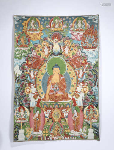 A Thangka Qing Dynasty