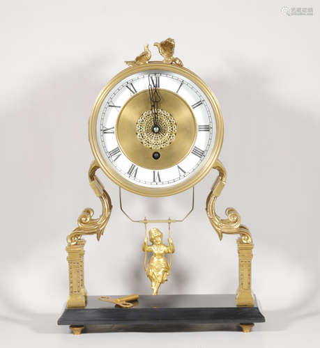 Gilded clocks and watches in the 18th century